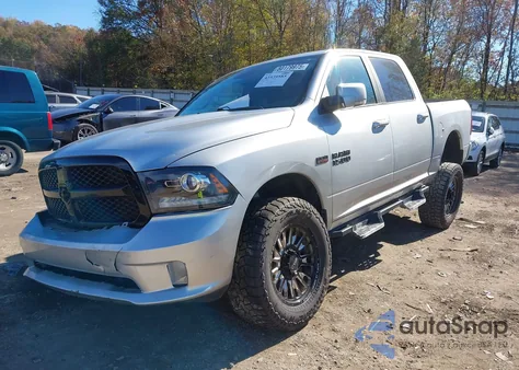 2018 Ram 1500 Sport из США, поврежденный, VIN 1C6RR7MT2JS291091